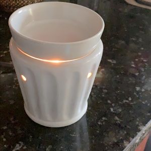 Electric scented wax warmer light